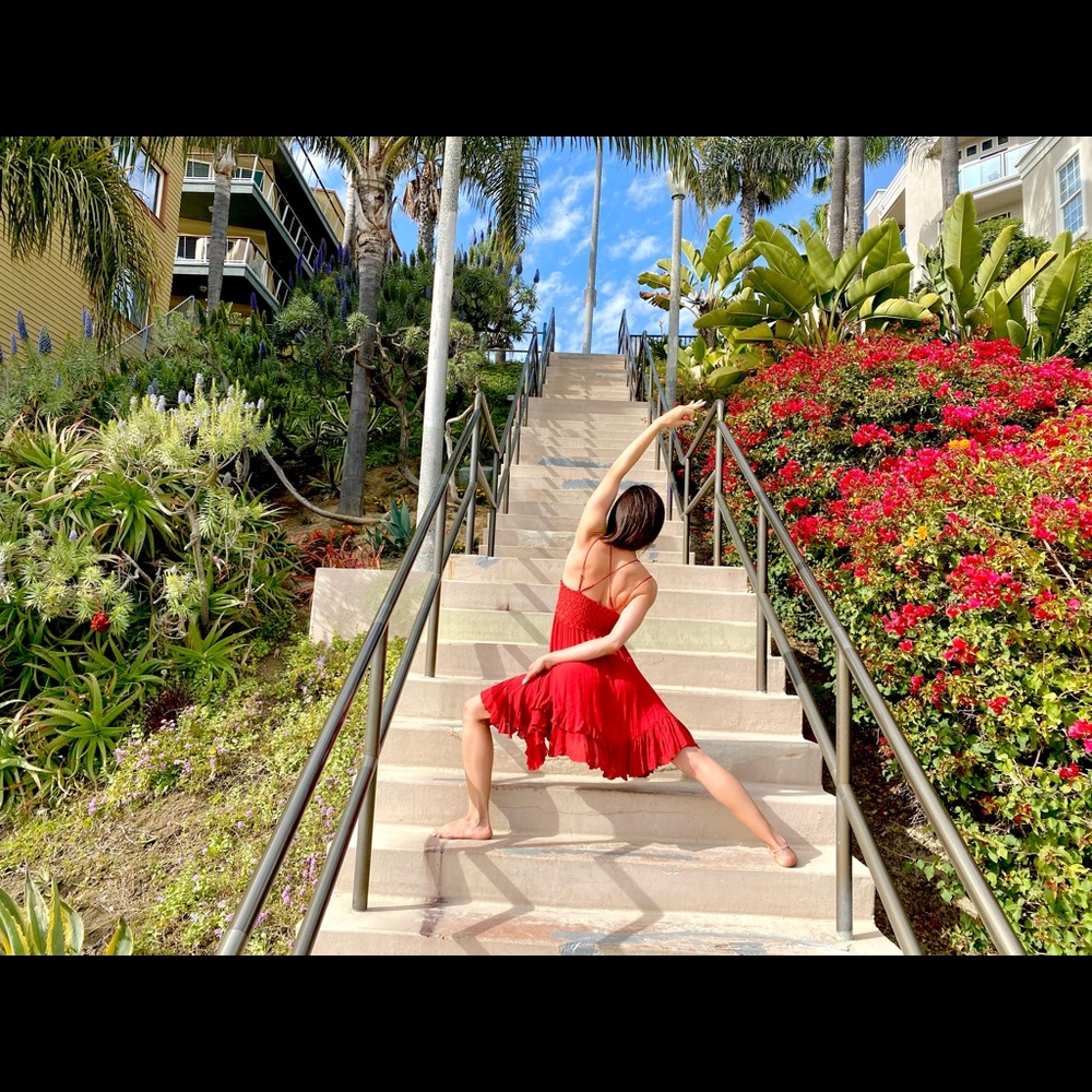 Free people gorgeous red Adela dress❤️ in perfect condition. Size xs.